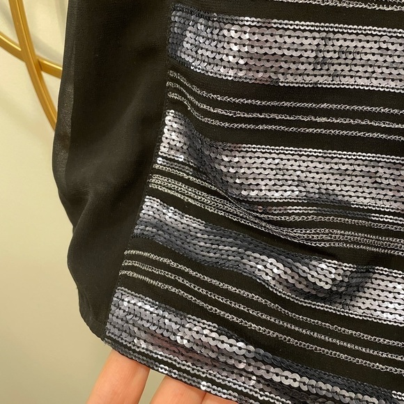 Express Sequin Top Tank size Small - Picture 2 of 6